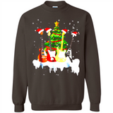 Santa Hat Electric Guitar Classical Guitar Christmas shirt Ladies' Boyfriend