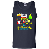 Santa claus i just want to bake stuff and waych christmas movi PINGPONG - Tank Top