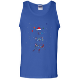 Doberman Santa Lights Christmas Dog Xmas Sweatshirt - Tank Top