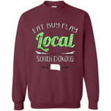 Eat Buy Play Local South Dakota Distressed PING PONG