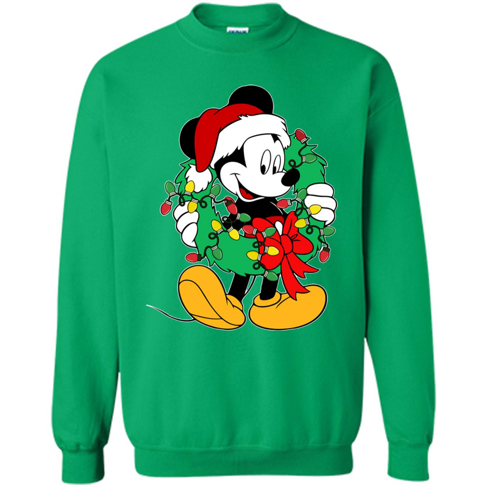 Mickey Mouse Merry Christmas Disney Sweatshirt - Sweatshirt