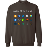 Ethereum Bitcoin Litecoin Gotta HODL em all Crypto PING PONG