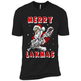 Lacrosse Merry Laxmas Santa - Premium Short Sleeve T-Shirt