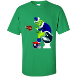 New York Giants Toilet Grinch Santa Claus Football Fan PINGPONG