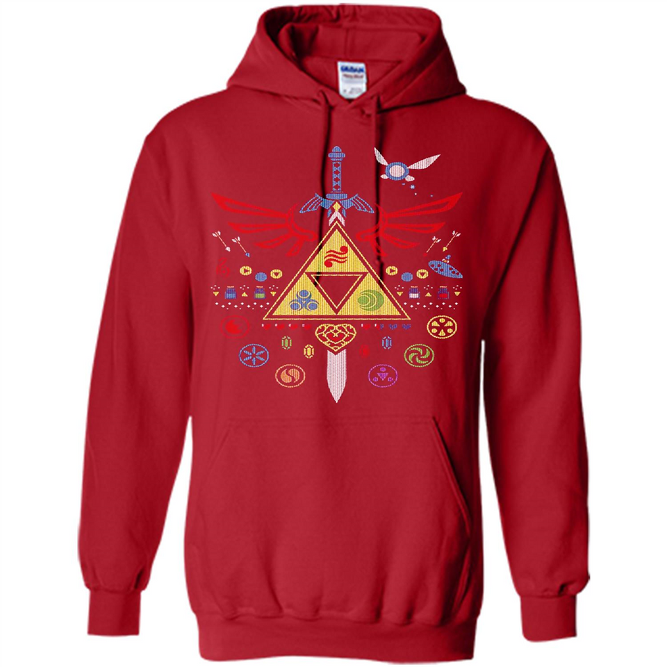 Song of Christmas Time the Legend of Zelda Ugly Sweater Perfect Christmas - Hoodie