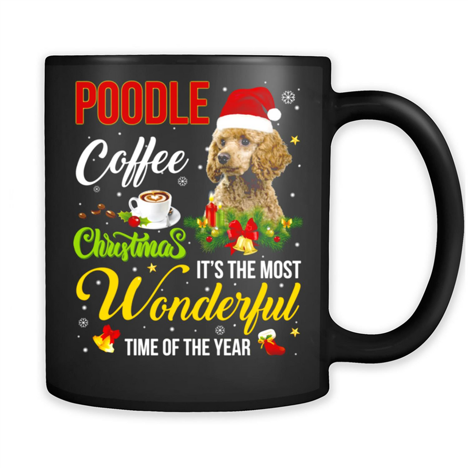 Poodle Coffee Wonderful Christmas