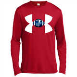 Los Angeles Dodgers Under Armour Logo - Canvas Long Sleeve T-Shirt