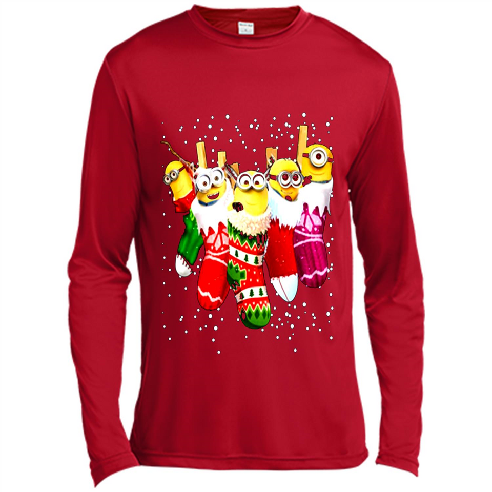 Minions Christmas Stockings Sweatshirt PINGPONG