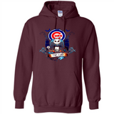 Chicago Cubs Halloween The Nightmare Before Christmas - Hoodie