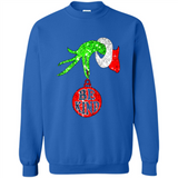 Christma Season With Green Grinch Hand Be Kind - Sweatshirt