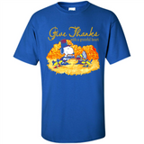 Snoopy Thanksgiving Give Thanks With A Grateful Heart - Shirt