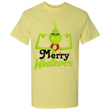Grinch Merry Whatever Funny Christmas Sporty - Shirt