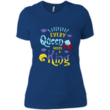 Nightmare Before Christmas Shirt - Sally Glitter Shirt - Every Queen needs a King PINGPONG