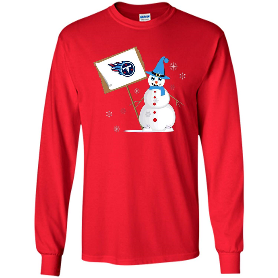 Tennessee Titans Snowman Funny