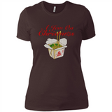 Christmas Ugly Sweater A Jew On Christmas - Ladies' Boyfriend T-Shirt