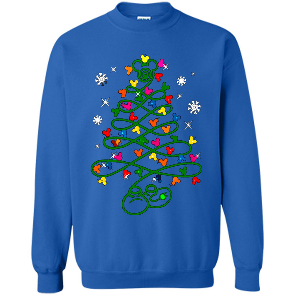 Mickey Mouse Christmas Tree ugly sweater PINGPONG