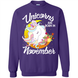 Unicorns Are Born In November Magical Rainbow