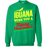 Iguana Wish You A Merry Christmas Animal - Sweatshirt