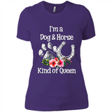 I'm A Dog & Horse Shirt Animal Lover Gift
