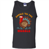 Thanksgiving Gobble Wobble Turkey - Tank Top