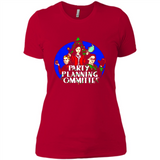 Party Planning Committee Christmas T-Shirt - Ladies' Boyfriend T-Shirt