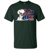 Snoopy loves NBA Cleveland Cavaliers - Shirt