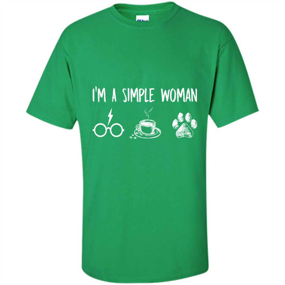 I’m Simple Woman Like Harry Potter, Coffee and Dog