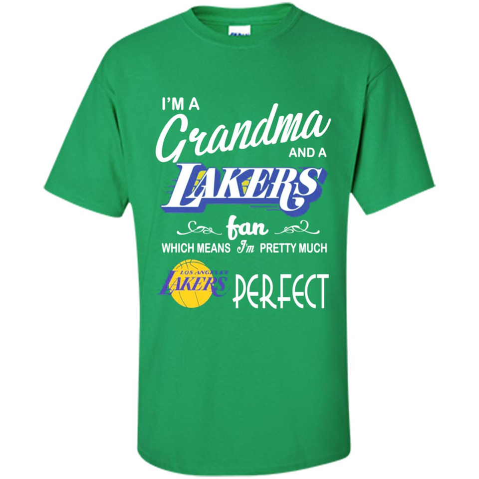 I'M A Grandma And A Los Angeles Lakers Fans