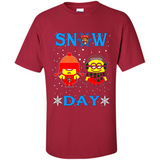 Snow Day Shirt For Florida Panthers Vs Minion Fans pingpong