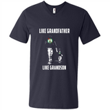 Boston Celtics Like GrandFather Like GrandSon - Men's V-Neck