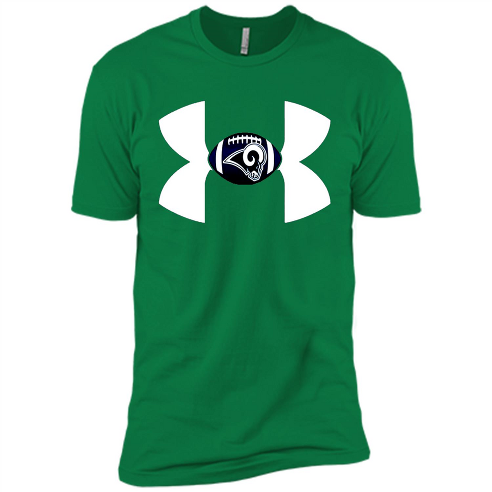 Los Angeles Rams Under Armour Logo - Premium Short Sleeve T-Shirt