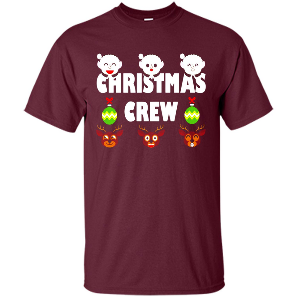 Christmas Crew Gifts Santa Elves Reindeer - Shirt