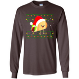 TACO Santa Hat Ugly Christmas shirt Ladies' Boyfriend