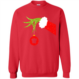 Funny Grinch Hand Holding Chef Ornament Christmas PING PONG