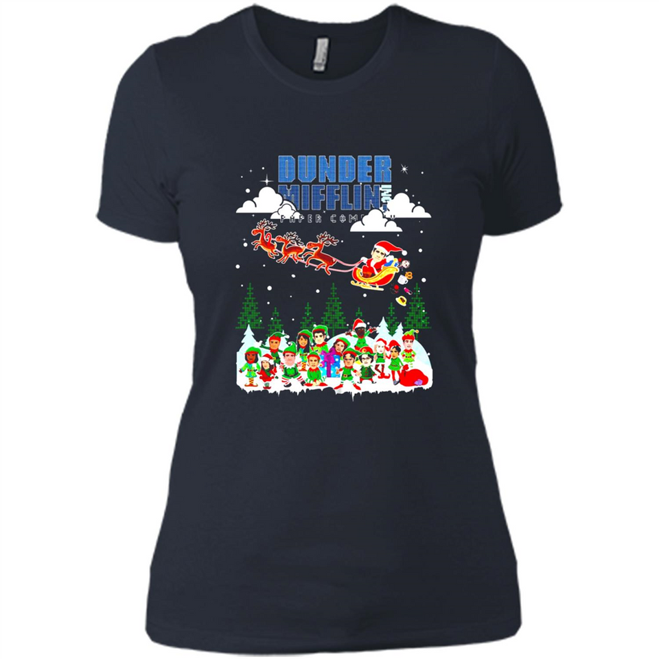 NBC The Office Dunder Mifflin Ugly Christmas Sweater PINGPONG
