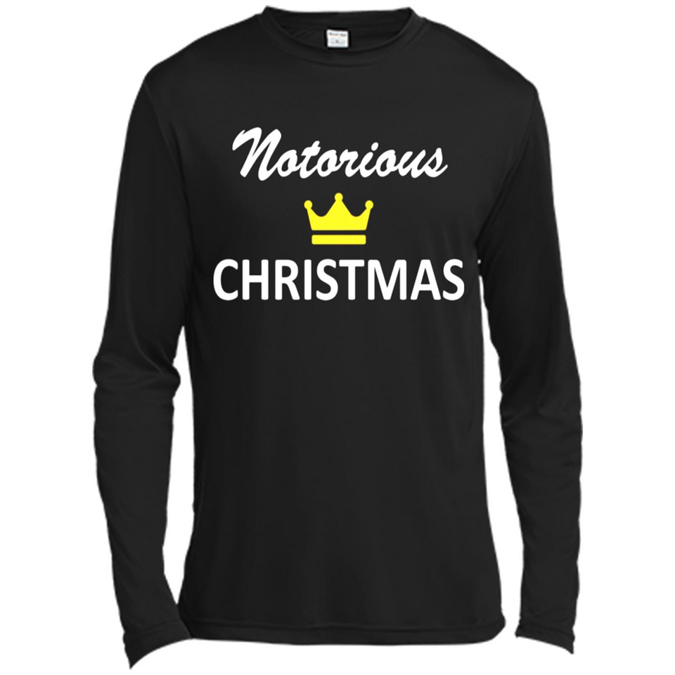 Notorious Christmas - Funny Ls - Canvas Long Sleeve T-Shirt