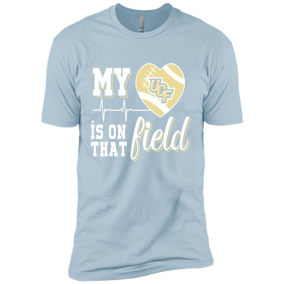 UCF Knights Football My Heart is on that Field - Premium Short Sleeve T-Shirt