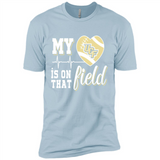 UCF Knights Football My Heart is on that Field - Premium Short Sleeve T-Shirt