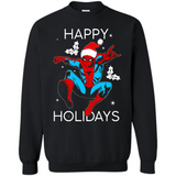 Marvel Spider Man Happy Holidays Santa Christmas Mug PINGPONG - Sweatshirt