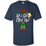 Let's Get Elfed Up Drinking Beer Christmas PINGPONG