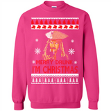 Jack sparrow Merry Drunk I'm Christmas - Sweatshirt