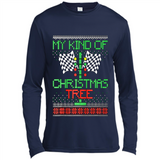 Funny Drag Racing Ugly Christmas Holiday Tree PING PONG
