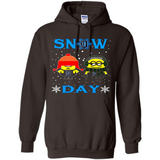 Snow Day Shirt For Detroit Tigers Vs Minion Fans pingpong