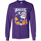 Grumpy Santa Claus Philadelphia Eagles Football Team PINGPONG