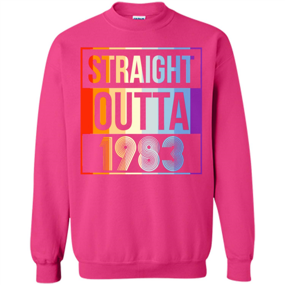 Retro Straight Outta 1983 35 Years Old - Sweatshirt