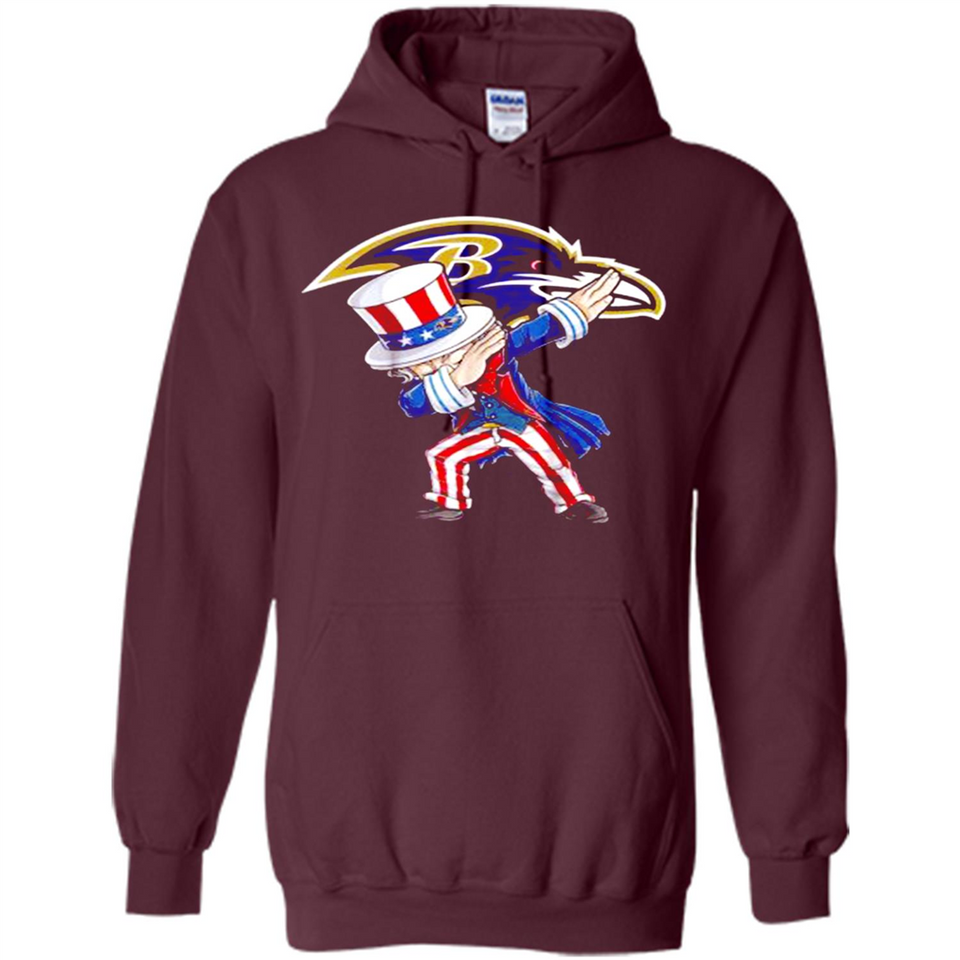 NFL BALTIMORE RAVENS UNCLE SAM DABBING INDEPENDENCE DAY
