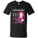 November Butterfly Girl - Men's V-Neck