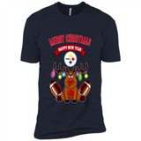 Pittsburgh Steelers NFL Reindeer Funny Merry Christmas And Happy New Year
