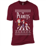 Snoopy Peanuts Ugly Christmas - Premium Short Sleeve T-Shirt