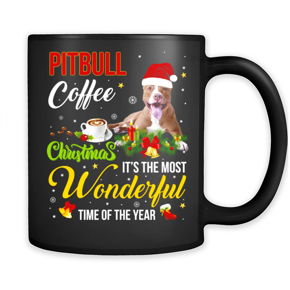 Pitbull Coffee Wonderful Christmas